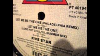 Five Star  - Let me be the one. 1985 (12' Philadelphia remix)