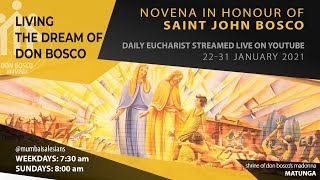 The Novena in Honour of St John Bosco from the Shrine of Don Bosco’s Madonna, Matunga