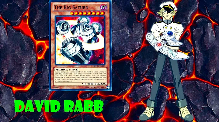 (YGOPRO)David Rabb deck,The Big Saturn,series Lege...