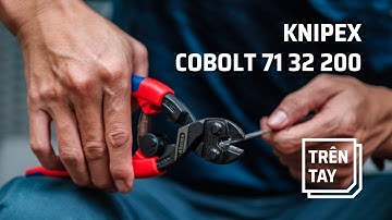 Trên tay kìm cắt cộng lực lưỡi khoen Knipex CoBolt 71 32 200