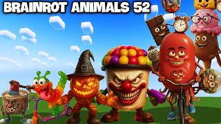 Brainrot Ai Animals 52 Immortal Challenge In Minecraft
