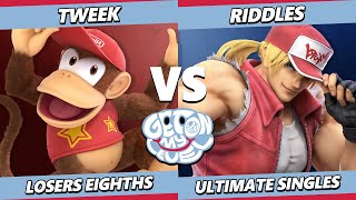 GOML 2023 Top 8 - Tweek (Diddy Kong) Vs. Riddles (Kazuya, Terry) Smash Ultimate - SSBU