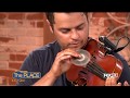 FIDGET SPINNER Violinist Plays "Shape of You" on Live TV
