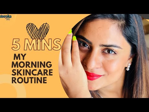 My Morning Skincare Routine for Healthy & Glowing Skin | Skincare Tips | Kannada Vlogs | Deepika Das