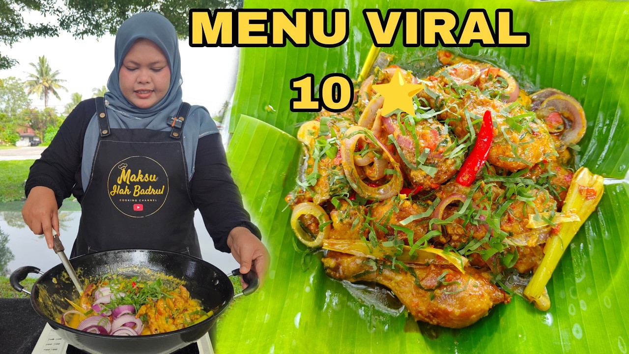 PATUT LAH VIRAL 10BINTANG MAKSU BAGI || AYAM MASAK CILI SANTAN VIRAL ||SANGAT LAZAT BAHAN TAK BANYAK
