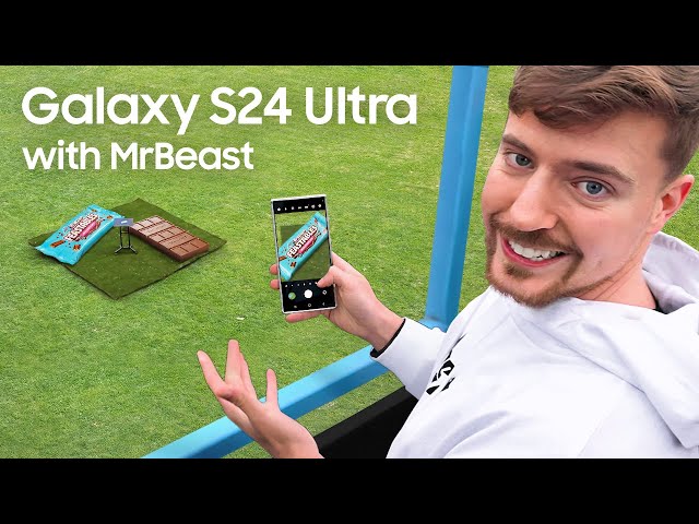 Galaxy S24 Ultra: Epic Camera Challenge with MrBeast | Samsung class=