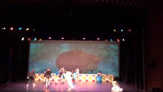 Sanjana in Shiamak Rise of Champions 2015, S-CREW SPB Category