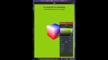 opengl camera projection cglm, linmath h, nuklear