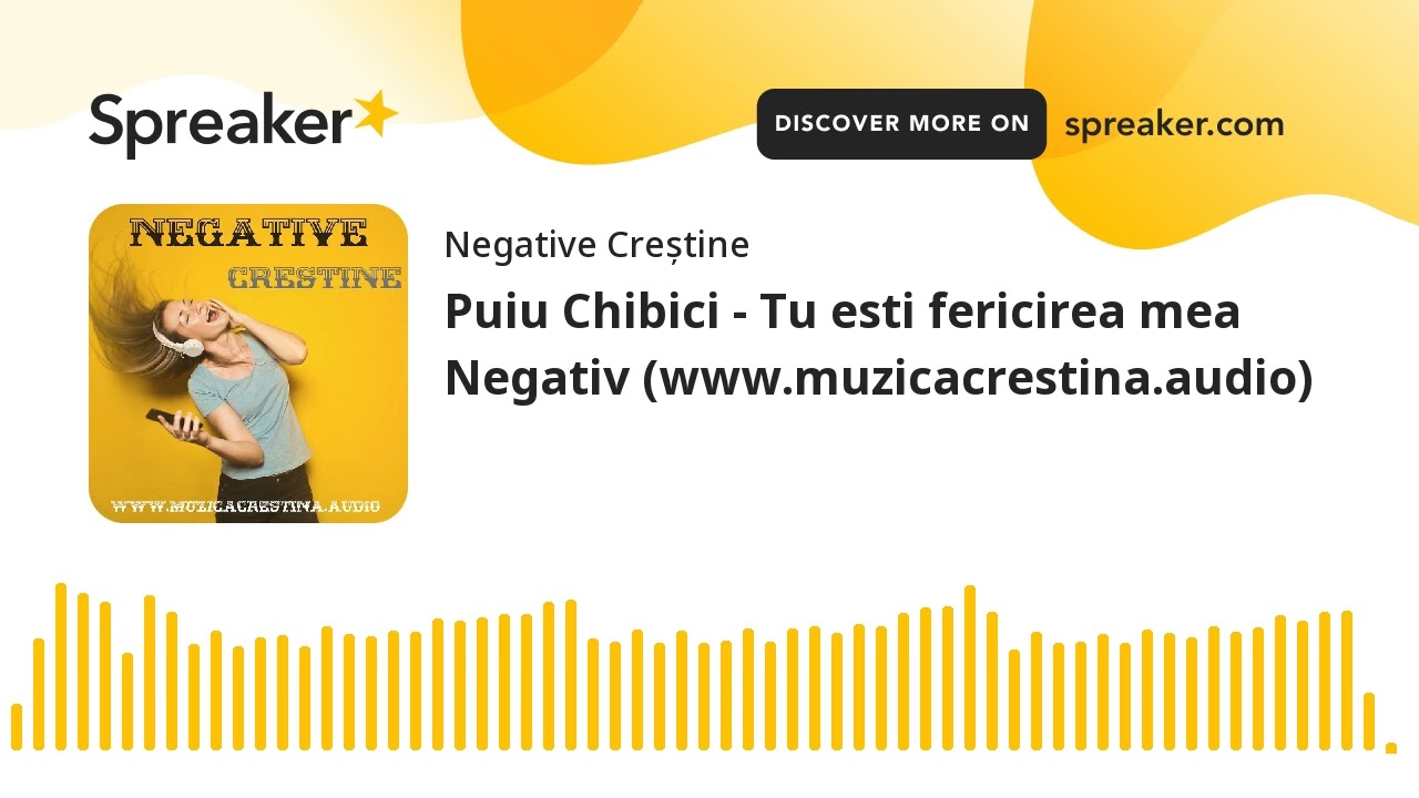 Puiu Chibici - Tu esti fericirea mea Negativ (www.muzicacrestina.audio)
