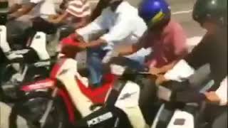 Rempit Zaman Dulu2 Pakai YAMAHA SS110 Memang Legend Zaman Faizal Husin