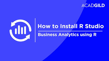 How to Install R Studio | Business Analytics Training Using R | R Tutorial