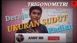 UKURAN SUDUT TRIGONOMETRI || Contoh Soal Trigonometri Kelas 10 ||  DERAJAT || RADIAN (Gercep)