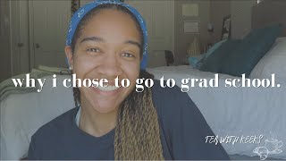 why i decided to go to grad school getting into Columbia letting God lead me TEA WITH KEEKS
