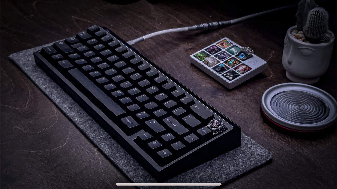 Merci Keyboard Merisi Works 500c | Vintage Cherry MX Blacks Sound Test - YouTube