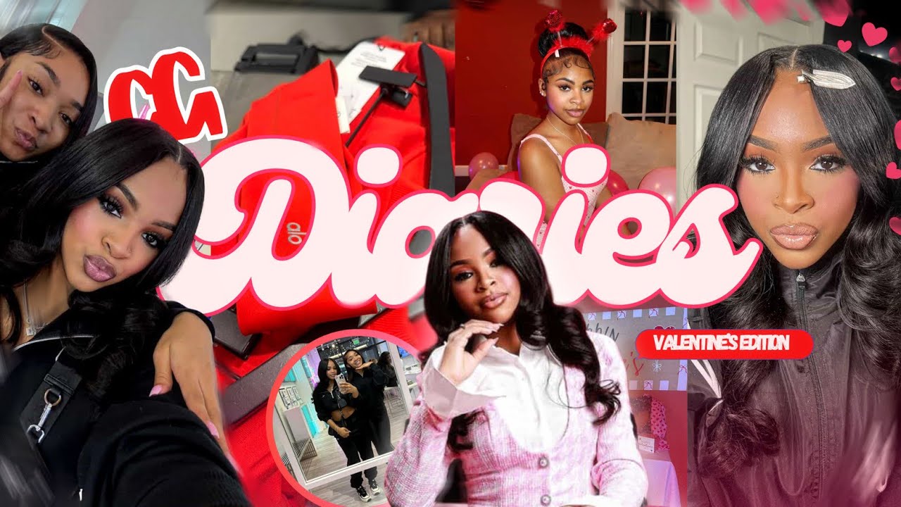 GG DIARIES: VALENTINES EDITION💕Collab w/ MyaNicole, Galentines, Pics + More||ThatGurlGabrielle