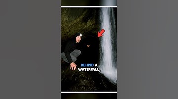 Shocking Discovery Behind Waterfall…