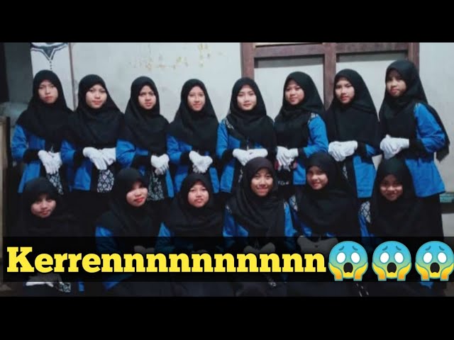 AKSI KEREN😱 TARI ZAMMAN TERBAIK //. SANTRIWATI AL-HASANI || Gus llham Media class=