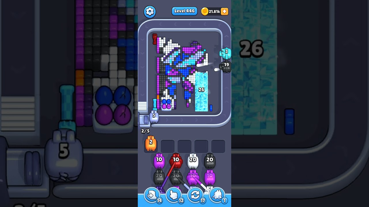 Pixel Flow — level 446 - YouTube