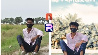 new post photo editing RDX DJ 2.0 background change piche ka background kaise change Karen screenshot 2