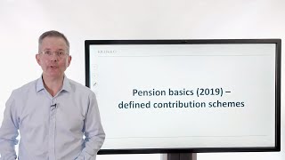 Pension basics (2019)   defined contribution schemes