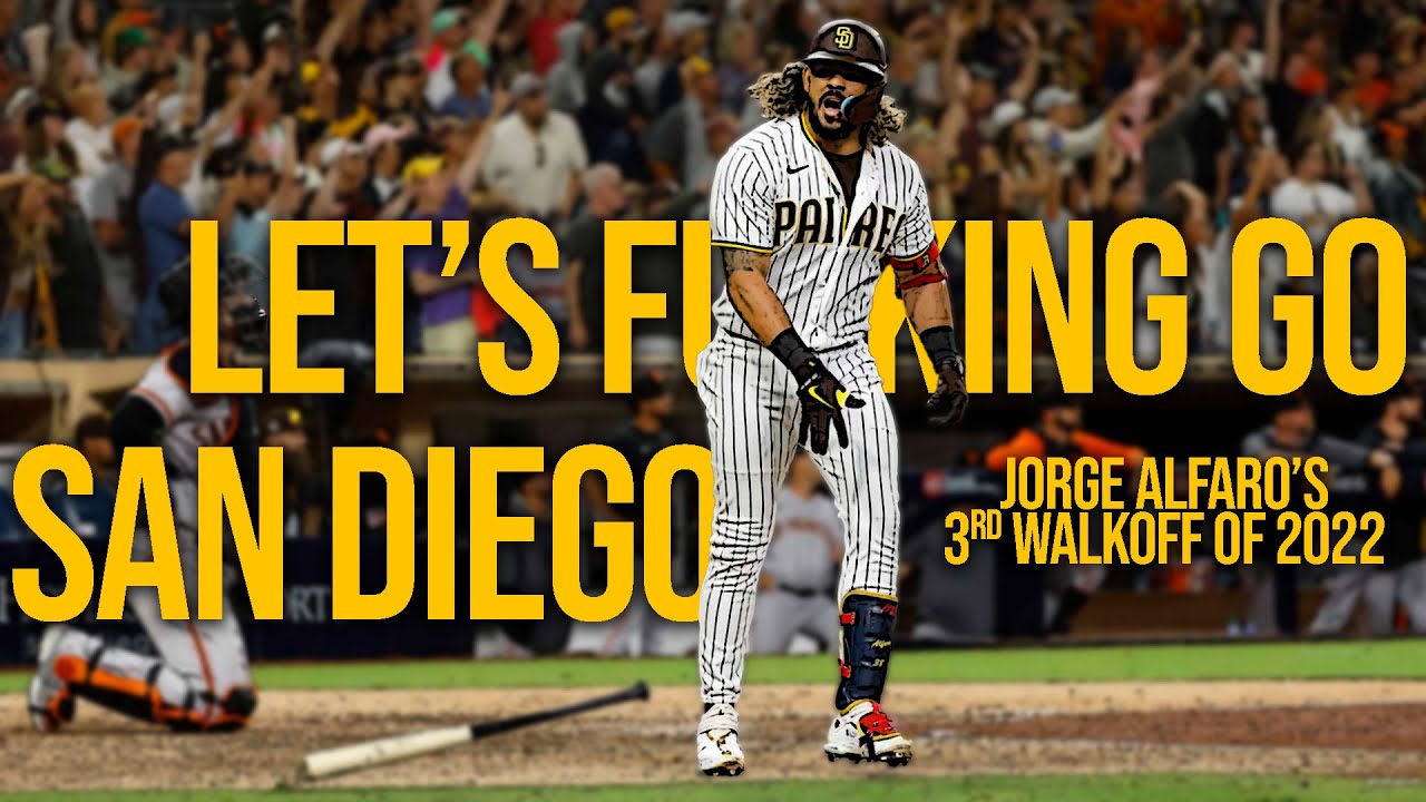 Padres – Giants: Jorge Alfaro drops let's [expletive] go San Diego!