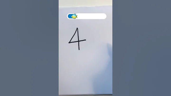 How to draw a fish easy🐡 thumbnail