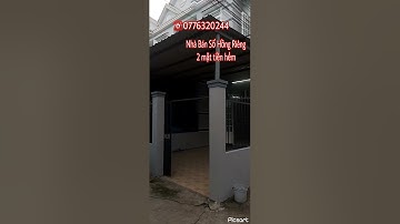 nhà 2 mặt tiền hẻm shr 4,5x20m|bds cần giuộc long an #Shorts