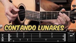 Video-Miniaturansicht von „Cómo tocar CONTANDO LUNARES Don Patricio acordes tutorial (salsa en Guitarra)| Guitarraviva“