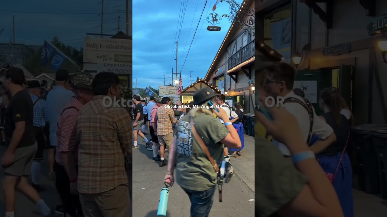 Oktoberfest 2025. Mt. Angel, Oregon