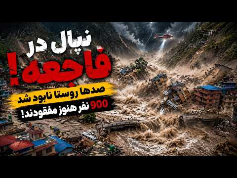 بزرگترین فاجعه قرن در نپال! ۳۸۹ کشته و ۹۰۰ نفر ناپدید؛ فاجعه هنوز تمام نشده