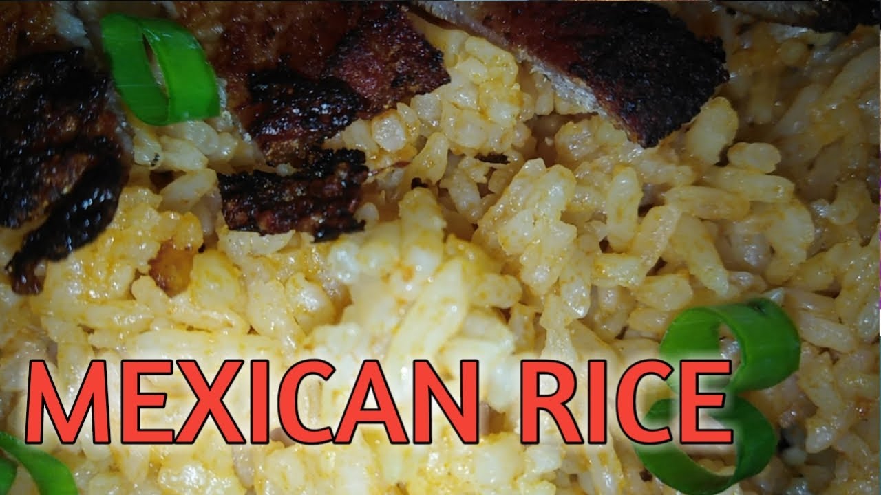MEXICAN RICE "Philippine Spice" Easy Rice Cooker MEAL YouTube