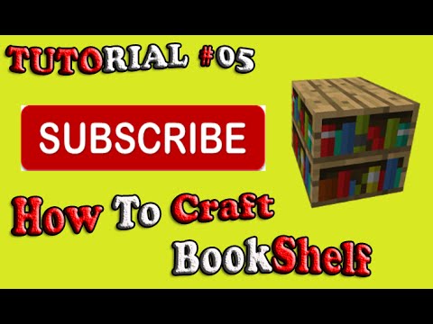 Tutorial 05 How To Craft Bookshelf The Magazinee L