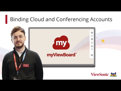 myViewBoard Tips - Binding Cloud and Conferencing Accounts with myViewBoard - Louie Fisher