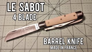 Le Sabot 4 Blade Barrel Knife