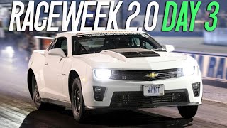 3000hp Camaro goes 198mph, CHROME Milk Truck + More!  | Race Week 2.0 Day 3