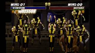 Mortal Kombat Trilogy Psx N64 - All Fatalitiesanimalitiesstage Fatalitiesbrutalities On Motaro