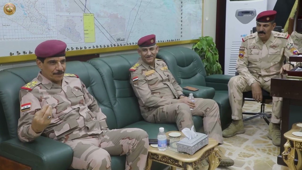 رئيس أركان الجيش يتفقد القطعات المشاركة في خطة تأمين زيارة الأربعينية