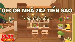 Hướng Dẫn Decor Nhà 7k2 Tiền Sao | Play Together