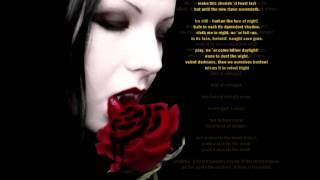 Theatre of Tragedy - A Rose for the Dead Lyrics