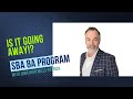 Is the SBA 8a program dying!?