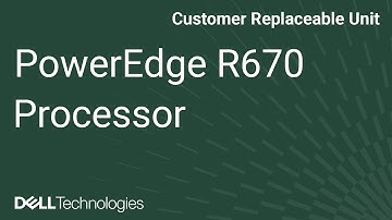 How to replace a heatsink and processor on a PowerEdge R670