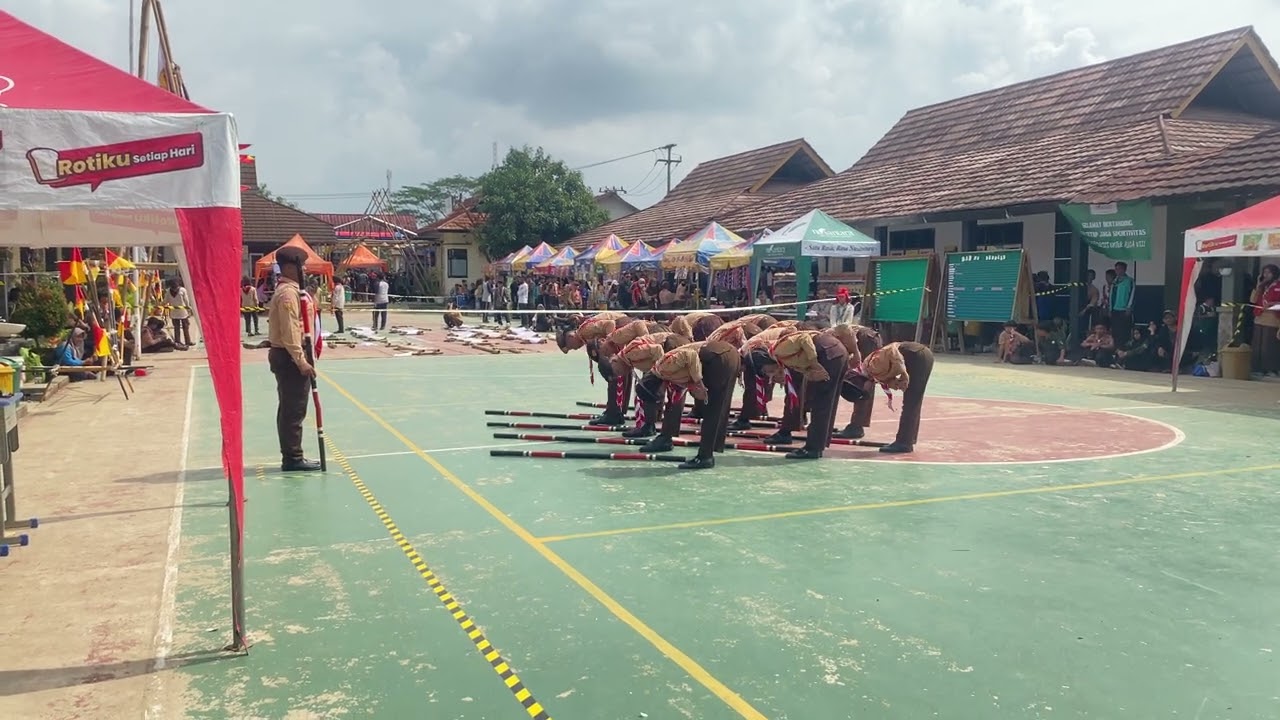 PENAMPILAN LKBB PRAMUKA SPENSAPAS “ LOMBA ALGA TINGKAT JAWA BARAT “ DI SMAN 1 CAMPAKA PURWAKARTA 