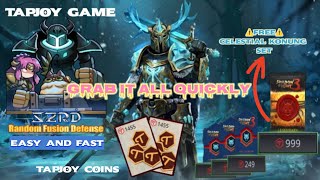 FREE CELESTIAL KONUNG SET AND  IT's SPHERE | TAPJOY GAME / COINS #shadowfight3 #gaming  screenshot 3