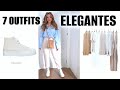 7 OUTFITS ELEGANTES Y COMODOS