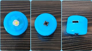 How To Make Mini Torch At Home | Mini Powerful Torch Light | Simple Gadget