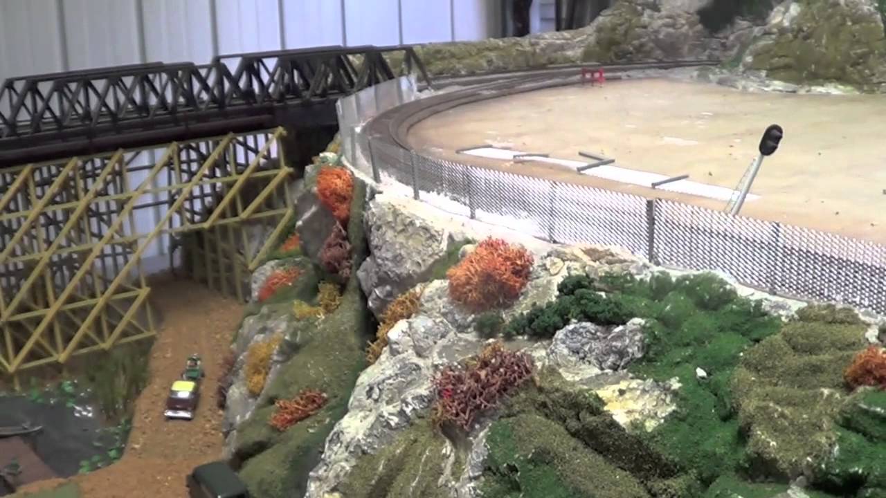 "Ground Cover & Backboard" Model Trains Part 46 YouTube