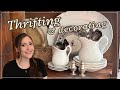 Thrifting  decorating home decor thrift with me for vintage