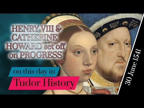 30 June - Henry VIII and Catherine Howard set off on Progress #shorts