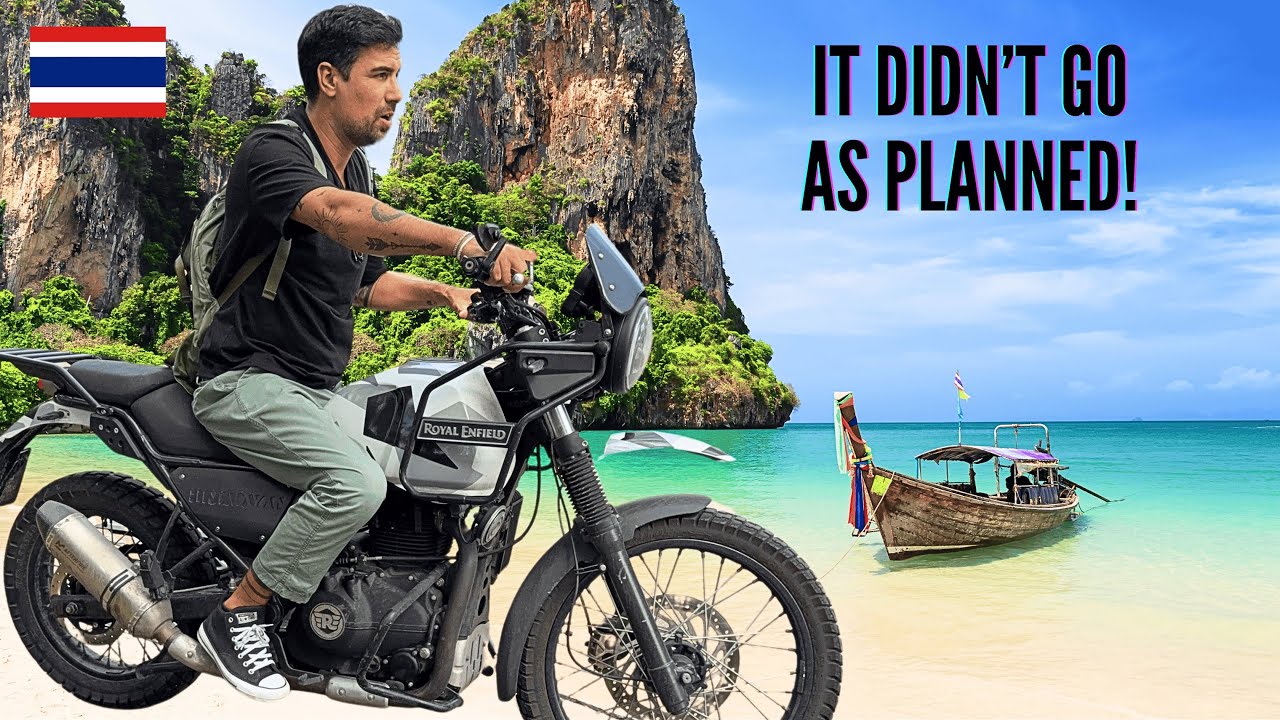 BANGKOK to PHUKET to KOH SAMUI 🇹🇭 THAILAND BY MOTORBIKE