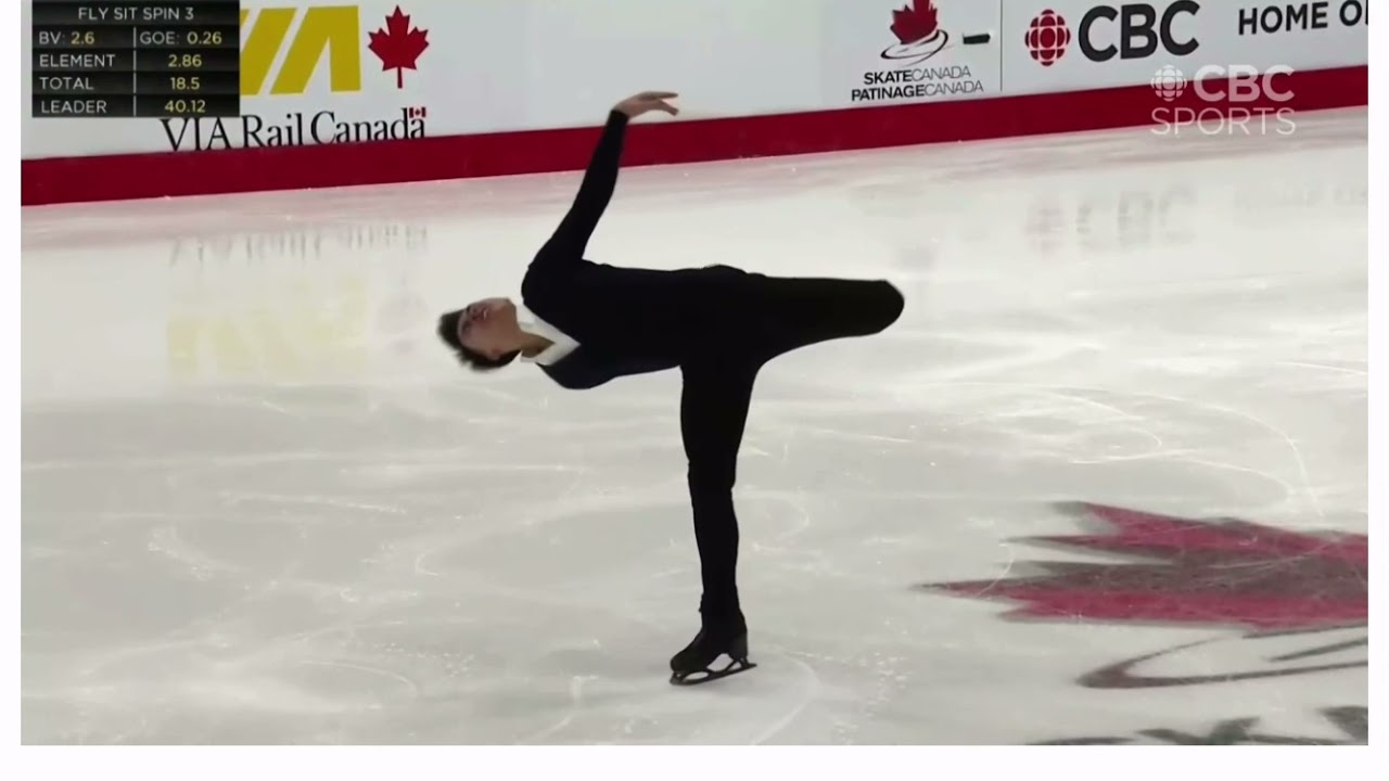 2022 Canadian tire National Figure Skating Championships. Senior Men SP